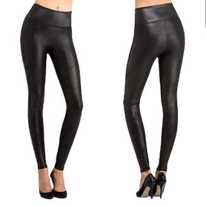 Spanx faux leather leggings